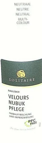 Produktbild Velours Nubuk Wildleder Pflege Solitaire FARBLOS NEUTRAL Stic 75 ml
