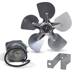 Ventilator 34 Watt für Kühlschrank mit Haltebügel und Ø300mm Flügel - Küchengeräte-Zubehör, ideal für effiziente Kühlung und optimale Luftzirkulation im Kühlschrank.