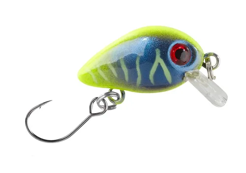 Balzer Trout Attack Wobbler Trout Crank gelb-blau 3cm 2g