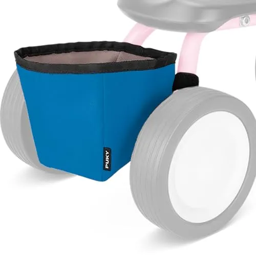 PUKY LT 1 Blue | wasserdichte Rahmentasche für Dreiräder PUKYLINO & WUTSCH | Einfache Montage | Strapazierfähig & Pflegeleicht | Ideal für Kinder Spielzeug & Snacks