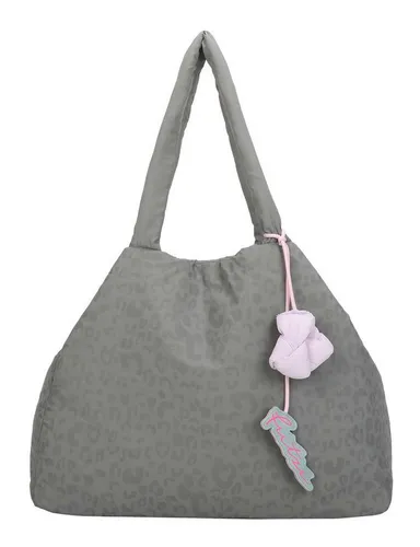 Fritzi aus Preussen Damen Easy Twist Balloon Happy Olive Shopper - Damen-Henkeltaschen, wunderschöner und ultra-leichter Wende-Shopper mit großem Füllvolumen und dekorativem Anhänger für vielseitige Trageoptionen.