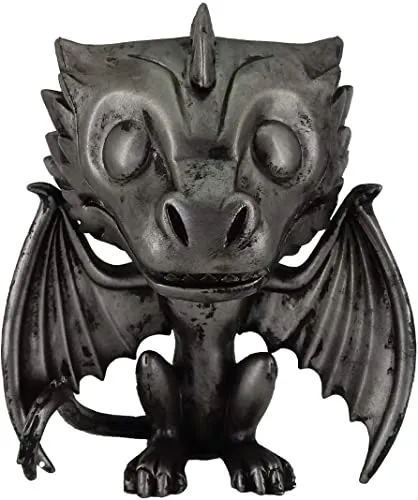 Funko POP! TV: GOT - Drogon - (Iron) - Game of Thrones - Vinyl-Sammelfigur - Geschenkidee - Offizielle Handelswaren - Spielzeug Für Kinder und Erwachsene - TV Fans - Modellfigur Für Sammler