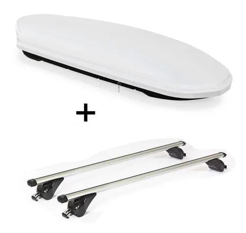 Dachbox MAA460L weiß+Dachträger KING2 für Bmw X3 G01 5Tür ab 17