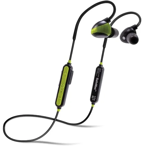 ISOtunes Pro Aware - Bluetooth-Gehörschutzstöpsel - Gehörschutz mit Situationsbewusstsein, schützt vor lauten Geräuschen und ermöglicht das Hören von Umgebungsgeräuschen dank Aware Technology, ideal für Arbeiter.