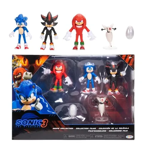 Sonic 3 Movie Action Figures Multi-Pack von Sonic