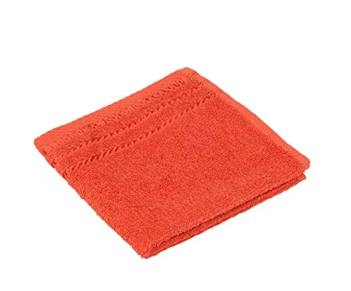 Gözze - Seiftuch-Set, 4er-Set, Berlin, 100% Baumwolle, 30 x 30 cm - Orange