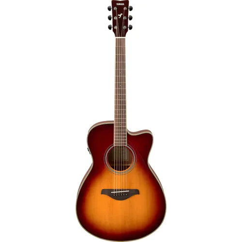 Yamaha FSC-TA Brown Sunburst Akustikgitarre Folk Gitarre
