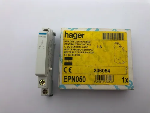 Hager EPN050 Zentralschalter Ein Aus Fernschalter Zentralsteuerung