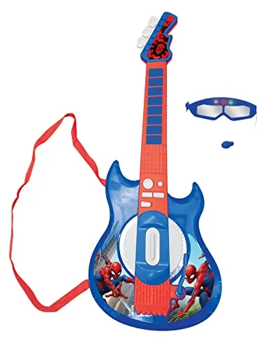 Lexibook Spider-Man Leuchtende elektronische Gitarre