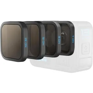 GoPro ND-Filter 4er-Pack - Schwarz, inklusive ND4, ND8, ND16, ND32, ideal für kreative Videoaufnahmen