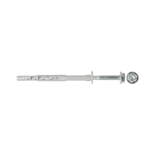 FISCHER SXRL FUS Rahmendübel 10x290 mm - Nylon/Stahl mit Sechskantschraube Torx - Eisenwaren: Robuster Langschaftdübel für vielseitige Anwendungen in Mauerwerk und Beton, mit drei Verankerungstiefen und höchster Haltekraft.