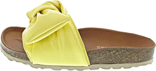 VERBENAS Roxy Lak Pantolette Gelb