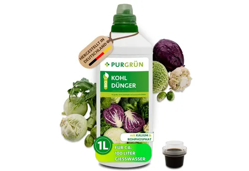 Purgrün Bio Kohl Dünger, NPK 4+1+7 von Purgrün