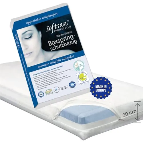 Softsan Protect Plus Matratzenbezug für Boxspring-Matratzen 80x200x30 cm