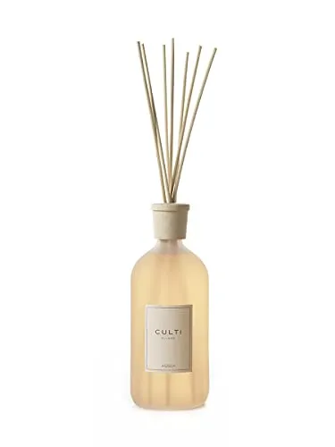Culti Milano Raumduft Stile Aqqua 100 ml - Lufterfrischer mit holzigem Duft und zitrusartigen Facetten, ideal für Räume bis 5 m² und sorgt für eine positive, erfrischende Atmosphäre.