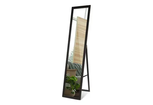 Tulup Standspiegel - Rechteckig, Transparent, 156x36 cm - Eleganter, freistehender Spiegel im minimalistischen Design. Verzerrungsfreie Reflexion und stabile Konstruktion für vielseitige Anwendungen in jedem Raum.