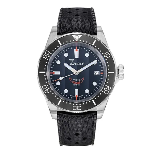 Squale 1545BKBKC.HT Schweizer Automatik Taucheruhr von Squale