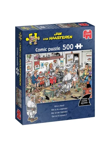 Jan van Haasteren - Wer ist der Nächste? - Puzzle 500 Teile