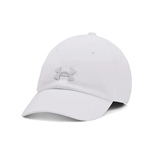 Under Armour Damen UA Blitzing Adj - Verstellbare Kappe - Baseball Caps – Diese komfortable Cap mit integriertem Schweißband sorgt für kühlen, trockenen Kopf und eine individuelle Passform dank verstellbarem Klettverschluss.