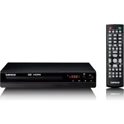 Lenco DVD-121BK – Regionfreier DVD-Player in Schwarz