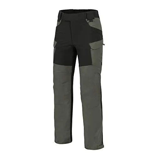 Helikon-Tex Hybrid Outback Pants Taiga Green/Black A in grün von Helikon Tex