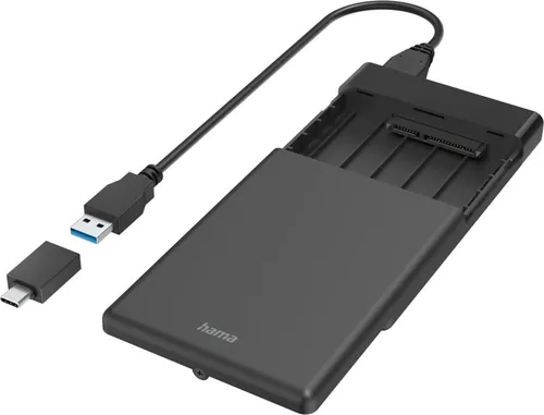 Hama USB-Festplattengehäuse - Teile & Zubehör, robustes Design für optimalen Schutz Ihrer Festplatte und einfache Plug-and-Play Nutzung.