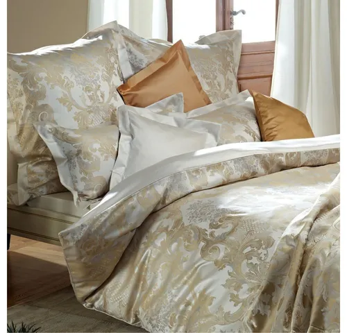 Kissenbezüge Gold von Curt Bauer