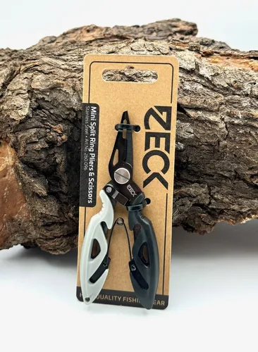 Zeck Mini Split Ring Pliers & Scissors Kombiwerkzeug Schere Sprengringzange
