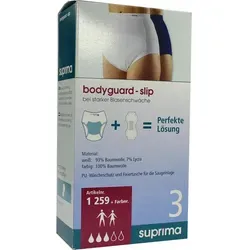 Suprima Slip Bodyguard 3 Gr. 40/42 Weiß - Arzneimittel für maximale Sicherheit, ideal für Inkontinenz und bietet hohen Tragekomfort.