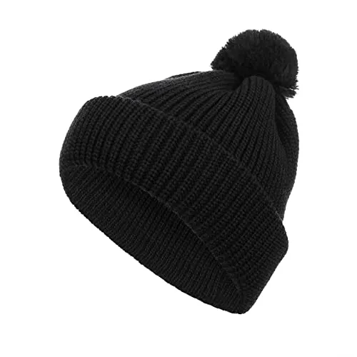 FRIESEN Friesennerz Unisex Pudelmütze 'Skat mit dem Klabautermann' aus 100% Schurwolle