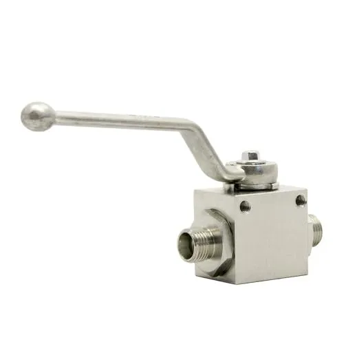 2-Wege Kugelhahn mit Außengewinde (leichte Ausführung), ValCon® Anschluss 08L (M14x1,5)