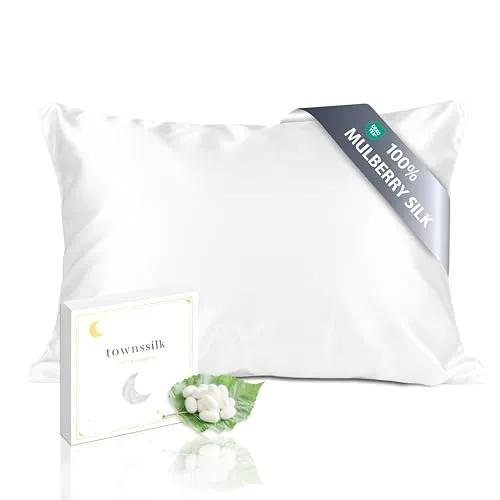 Kissenbezüge Weiß von townssilk