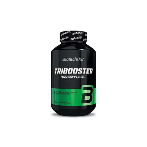 BioTech USA Tribooster Tribulus 120 Tabletten - 252g Dose - Protein Shakes & Muskelaufbau, enthält 120 Tabletten zur Unterstützung beim Gewichtheben und Fitness, ideal für Bodybuilding und Training.