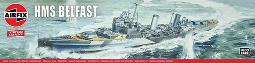 Airfix A04212V - HMS Belfast - 1:600 - Plastikmodellbausatz