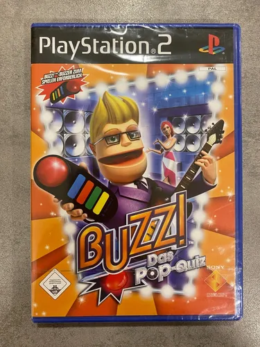 PS2: Buzz!: Das Pop-Quiz (NEU & Sealed)