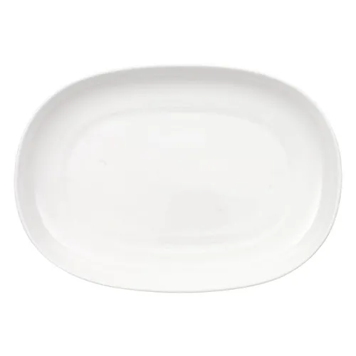 Villeroy & Boch For Me Platte oval 41cm in weiß von Villeroy & Boch