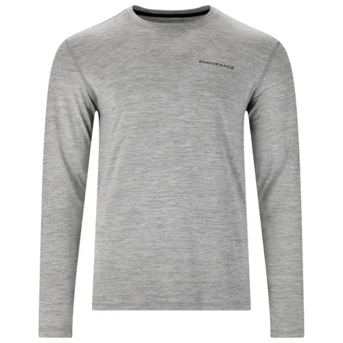 ENDURANCE - Abdon Melange L/S Tee - Funktionsshirt Gr 3XL grau