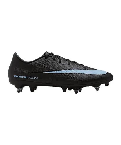 Nike Performance Fußballschuh blau|schwarz 42,5 EU - Hochwertiger Fußballschuh in Größe 42,5 für Naturrasen. Atmungsaktives Obermaterial aus Flyknit sorgt für hohen Tragekomfort und Flexibilität.