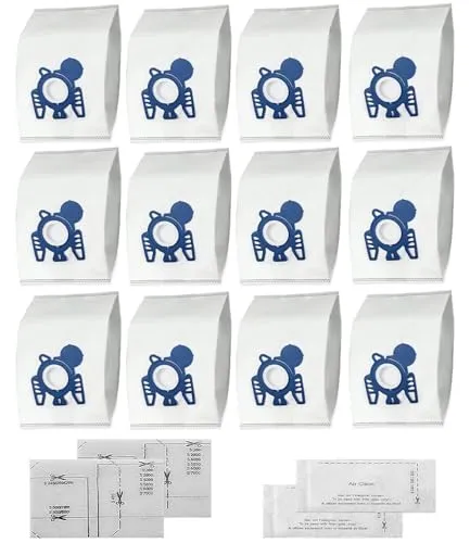 Miele GN Staubsaugerbeutel - Alternative für Classic C1, C2, C3, S2000, S5000, S8000 - Haushaltsgroßgeräte: Hochwertige 2-lagige Staubsaugerbeutel mit 3.5L Fassungsvermögen, fangen 99% der Feinstaubpartikel auf und sorgen für maximale Reinigungsleistung.