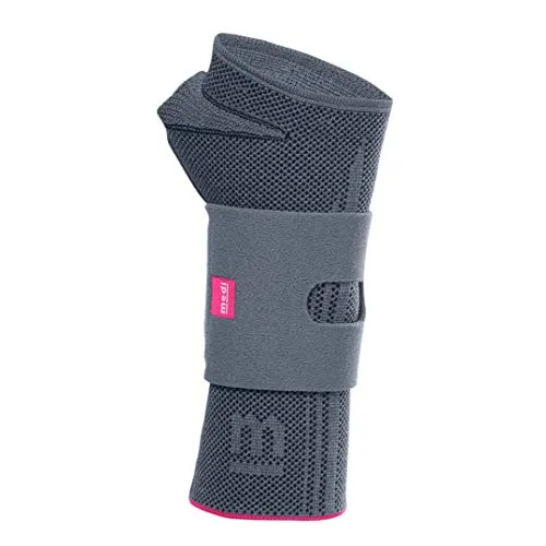 medi Manumed active - Handgelenkbandage rechts, Größe III - Bandagen für Hände & Gelenke, bietet optimale Stabilisierung und Schmerzlinderung bei Verletzungen und Entzündungen dank anatomischer Schiene und atmungsaktiven Materialien.
