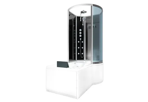 AcquaVapore Whirlpool K50-L32-Wp-Ec-Ea, Schwarz