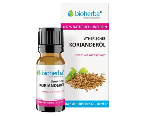 BIOHERBA R Pflege-Set Bioherba Ätherisches reines Korianderöl 10 ml