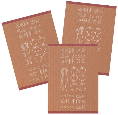 Geschirrtücher Orange von Kracht