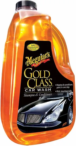 Meguiars G7164 Autoshampoo 1892ml - Kfz-Reinigungsmittel mit Premium-Formel, die Lack wäscht und pflegt. Reinigender Schaum sorgt für strahlenden Hochglanz und schnelles Trocknen.