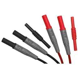 PEAKTECH 7005 - Verbindungsleitungen, 4 mm, Set