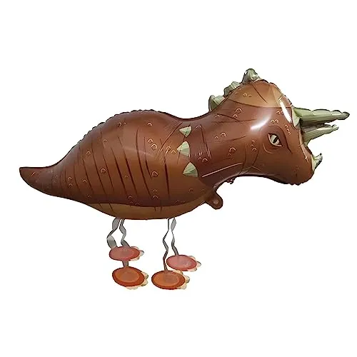 Airwalker Ballon Dinosaurier braun
