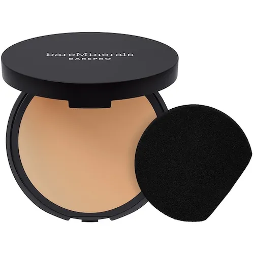 bareMinerals 24H Skin-Perfecting Powder Foundation Light 22 Neutral - Make-up für einen natürlichen, makellosen Teint mit 24 Stunden Halt. Die mineralische Formel sorgt für eine feuchtigkeitsspendende und hautschützende Wirkung, ideal für empfindliche Haut.