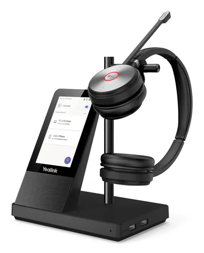 WH66 Dual Teams Headset - Kabelloses DECT-Headset für Microsoft Teams, ohrumschließend und UC-zertifiziert für erstklassige Klangqualität und Komfort.