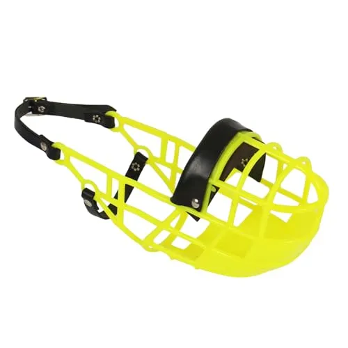 Don Pare 101 Windhund Maulkorb - Maulkorb für lange Windhund-Schnauzen, leicht und atmungsaktiv. Ideal für Gassi, Auslauf und als Giftköderschutz. Mit Nasenrückenschoner für hohen Komfort.