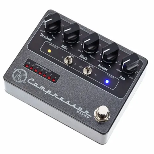 Keeley Compressor Pro Effektpedal - Effektpedal für Musiker mit LED-Kompressionsanzeige und vielseitigen Reglern für optimale Klangkontrolle. Ideal für professionelle Anwendungen und handgefertigt in den USA.